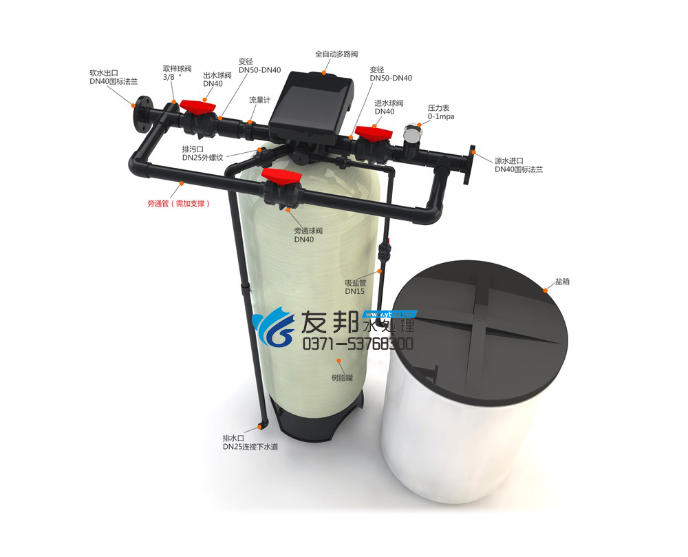 5T/H(每小時出水5噸)全自動軟化水設(shè)備